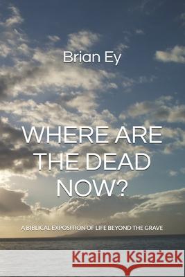 Where Are the Dead Now? Brian Allan Ey 9781791349066 Independently Published - książka