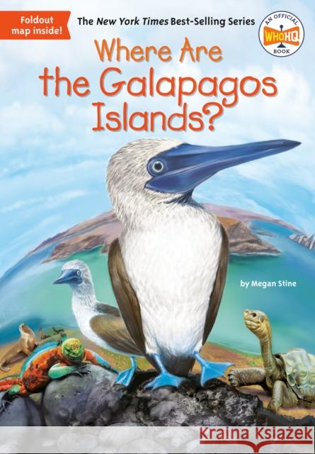 Where Are the Galapagos Islands? Megan Stine John Hinderliter 9780451533876 Grosset & Dunlap - książka
