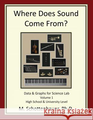 Where Does Sound Come From?: Data & Graphs for Science Lab: Volume 1 Michele Schottenbauer 9781484008539 M. Schottenbauer, Ph D. - książka