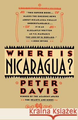 Where Is Nicaragua Davis, Peter 9780671657208 Touchstone Books - książka