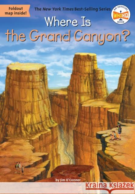 Where Is the Grand Canyon? Jim O'Connor David Groff 9780448483573 Grosset & Dunlap - książka