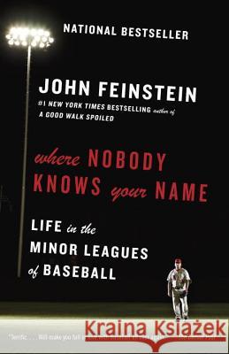 Where Nobody Knows Your Name: Life in the Minor Leagues of Baseball John Feinstein 9780307949585 Anchor Books - książka