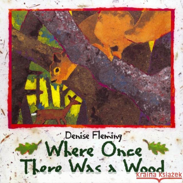 Where Once There Was a Wood Denise Fleming 9780805064827 Henry Holt & Company - książka