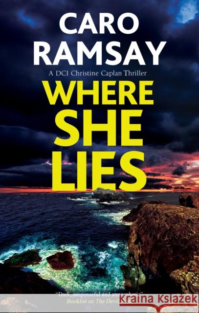 Where She Lies Caro Ramsay 9781837262731 Canongate Books - książka