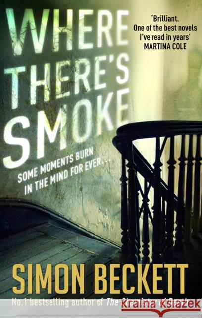 Where There's Smoke Simon Beckett 9780857502766 BANTAM PAPERBACKS - książka