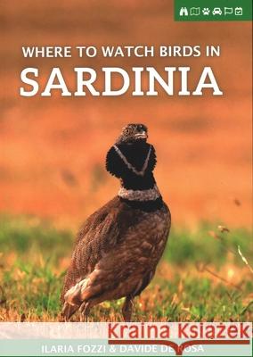 Where to Watch Birds in Sardinia Davide De Rosa 9781784271794 Pelagic Publishing - książka