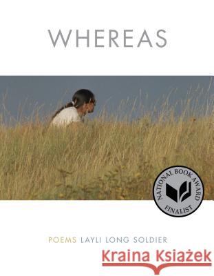 Whereas: Poems Layli Long Soldier 9781555977672 Graywolf Press,U.S. - książka