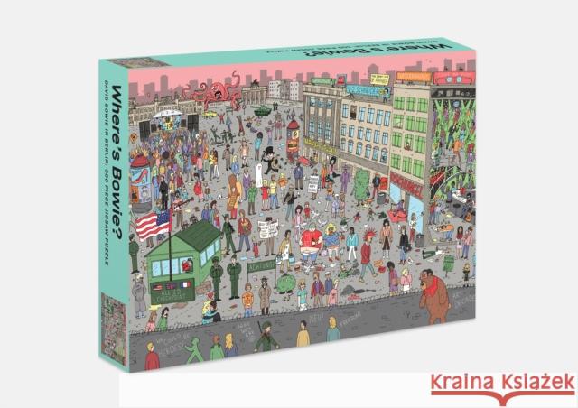 Where's Bowie?: David Bowie in Berlin: 500 Piece Jigsaw Puzzle Gahan, Kev 9781922417084 Smith Street Gift - książka