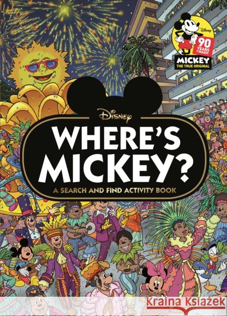 Where's Mickey?: A Disney search & find activity book Walt Disney Company Ltd.   9781787413573 Templar Publishing - książka