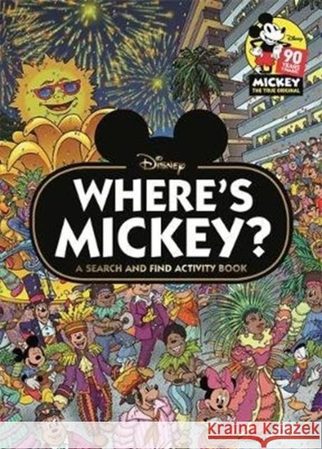 Where's Mickey?: A Disney search & find activity book Walt Disney Company Ltd.   9781787415393 Templar Publishing - książka