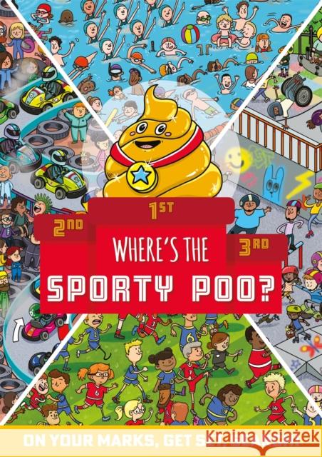 Where's the Sporty Poo?: On your marks, get set, search! Alex Hunter 9781408364994 Hachette Children's Group - książka