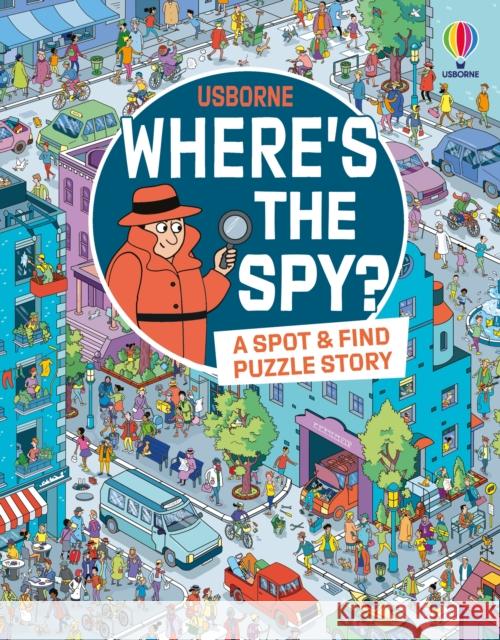 Where's the Spy? Laura Cowan 9781805074519 Usborne Publishing Ltd - książka