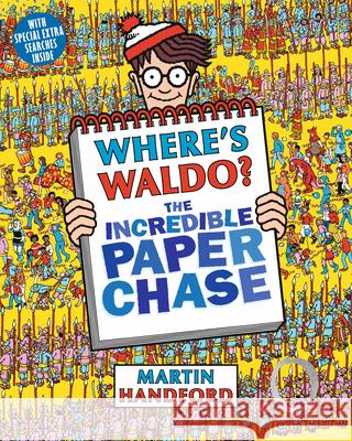 Where's Waldo? the Incredible Paper Chase Martin Handford Martin Handford 9781536215106 Candlewick Press (MA) - książka