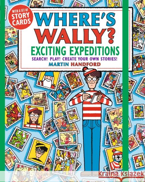 Where's Wally? Exciting Expeditions: Search! Play! Create Your Own Stories! Martin Handford Martin Handford  9781406385540 Walker Books Ltd - książka