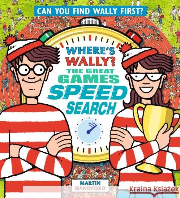 Where's Wally? The Great Games Speed Search Martin Handford 9781529517675 Walker Books Ltd - książka
