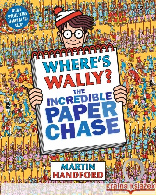 Where's Wally? The Incredible Paper Chase Martin Handford 9781406323214 Walker Books Ltd - książka