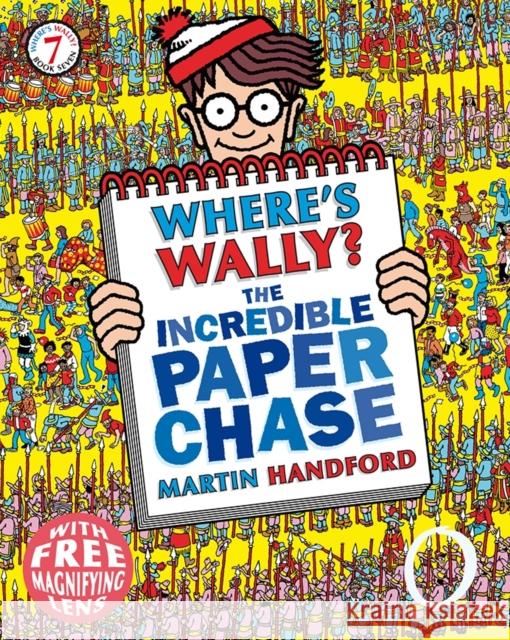Where's Wally? The Incredible Paper Chase Martin Handford 9781406341263 Walker Books Ltd - książka