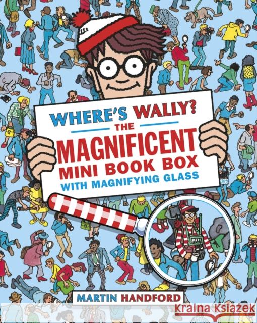 Where's Wally? The Magnificent Mini Book Box Martin Handford 9781406356489 Walker Books Ltd - książka