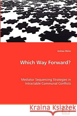 Which Way Forward? Joshua Weiss 9783639067811 VDM VERLAG DR. MULLER AKTIENGESELLSCHAFT & CO - książka