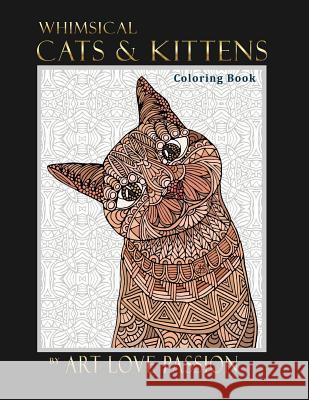 Whimsical Cats & Kittens Angelika L. Parker 9780996892582 Art Love Passion - książka