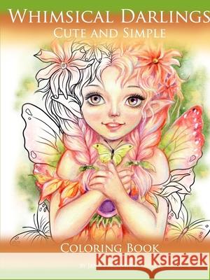 Whimsical Darlings: Cute and Simple: Coloring Book Janna Prosvirina 9780244866037 Lulu.com - książka