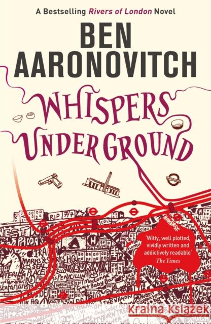 Whispers Under Ground: Book 3 in the #1 bestselling Rivers of London series Ben Aaronovitch 9780575097667 Orion Publishing Co - książka