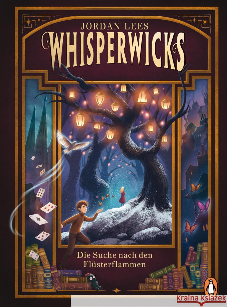 Whisperwicks - Die Suche nach den Flüsterflammen Lees, Jordan 9783328303817 Penguin Junior - książka
