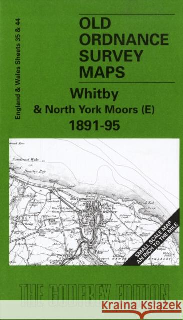 Whitby and North York Moors (E) 1891-95: One Inch Sheet 035 Trevor Pearson 9781841512587 Alan Godfrey Maps - książka