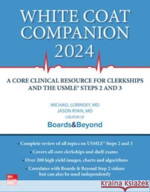 White Coat Companion 2024-2025 Jason Ryan 9781265455965 McGraw-Hill Education - książka