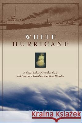 White Hurricane David G. Brown 9780071435413 International Marine Publishing - książka