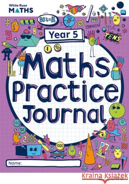 White Rose Maths Practice Journals Year 5 Workbook: Single Copy Hamilton 9781382044783 Oxford University Press - książka