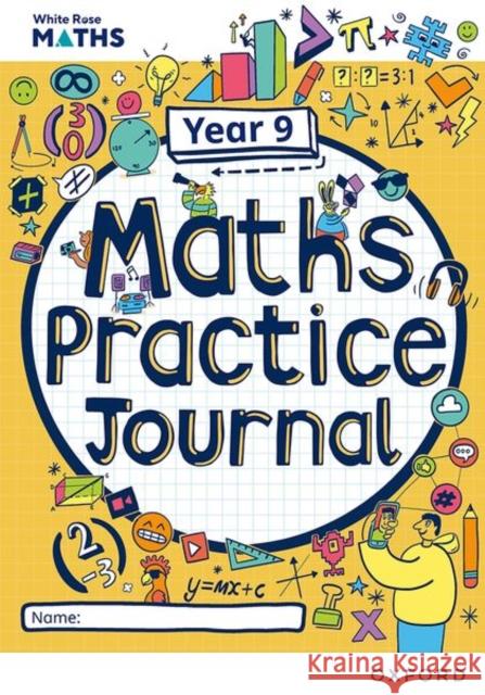 White Rose Maths Practice Journals Year 9 Workbook: Single Copy Davies 9781382044820 Oxford University Press - książka