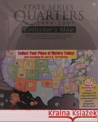 Whitman State Series Quarter Map Whitman Publishing 9780937458723 Whitman Coin Products - książka