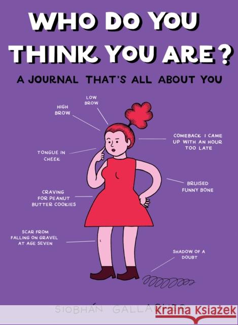 Who Do You Think You are?: A Journal That's All About You Siobhan (Siobhan Gallagher) Gallagher 9780143130666 Tarcherperigee - książka