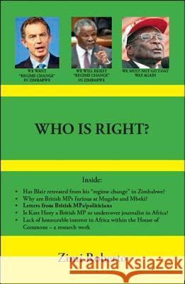 Who Is Right? Zimi Roberto 9781412095211 Trafford Publishing - książka