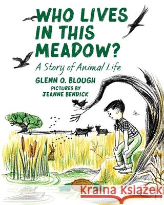 Who Lives in this Meadow?: A Story of Animal Life Glenn O. Blough Jeanne Bendick 9781948959599 Purple House Press - książka