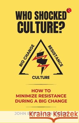 Who Shocked Culture? How to minimize resistance during a big change John Britt                               Jan Green 9789370038950 Rupa Publications India Pvt Ltd - książka