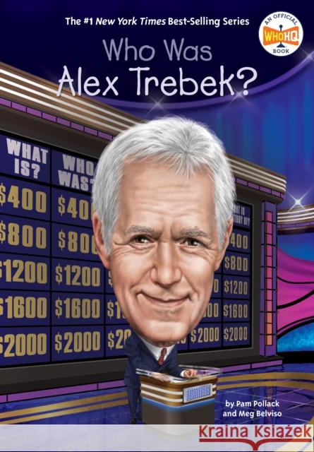 Who Was Alex Trebek? Pamela Pollack Meg Belviso Who Hq 9780593383728 Penguin Workshop - książka