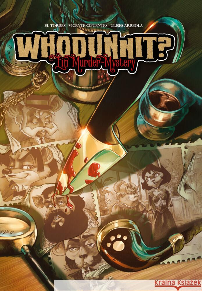 Whodunnit? - Ein Murder-Mystery El Torres, Cifuentes, Vicente 9783741630897 Panini Manga und Comic - książka