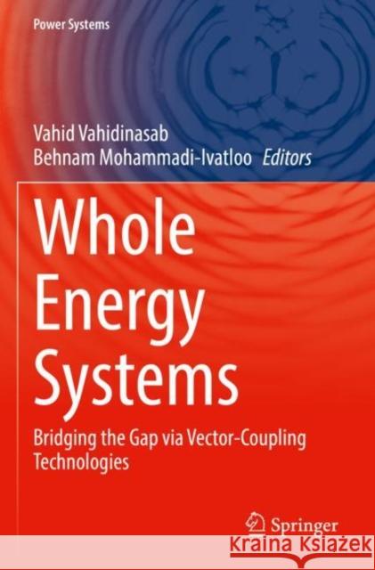 Whole Energy Systems: Bridging the Gap via Vector-Coupling Technologies Vahid Vahidinasab Behnam Mohammadi-Ivatloo 9783030876555 Springer - książka