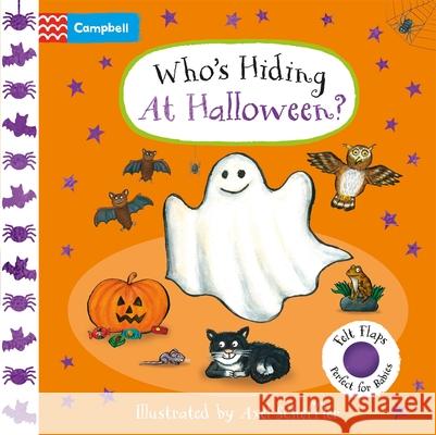 Who's Hiding At Halloween?: A soft flaps book Campbell Books 9781035048380 Pan Macmillan - książka