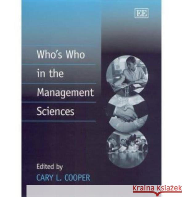 Who's Who in Management Sciences  9781840642377 Edward Elgar Publishing Ltd - książka
