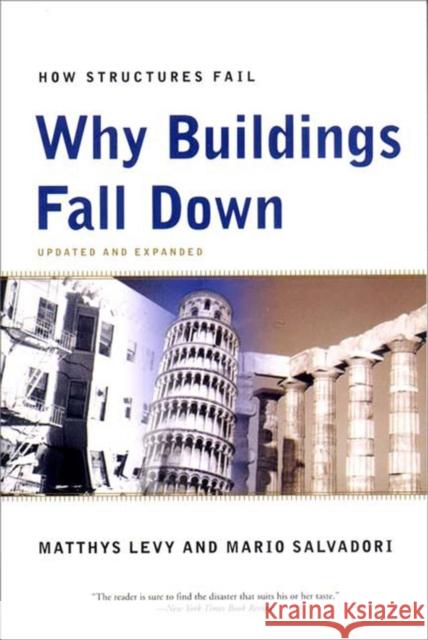 Why Buildings Fall Down: Why Structures Fail Mario Salvadori 9780393311525  - książka