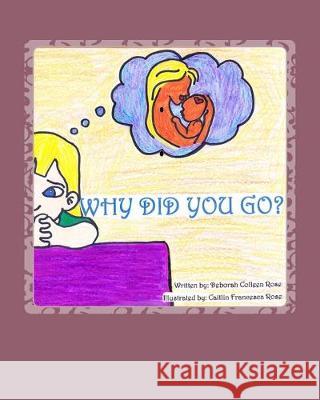 Why Did You Go? Deborah Colleen Rose 9781540881847 Createspace Independent Publishing Platform - książka