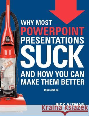 Why Most PowerPoint Presentations Suck (Third Edition) Rick Altman 9781477685433 Createspace - książka