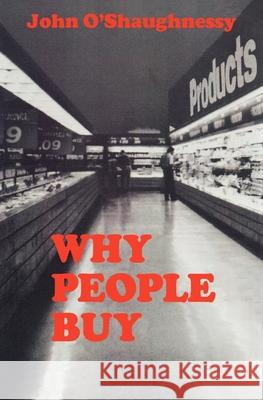 Why People Buy  O'Shaughnessy 9780195040876  - książka