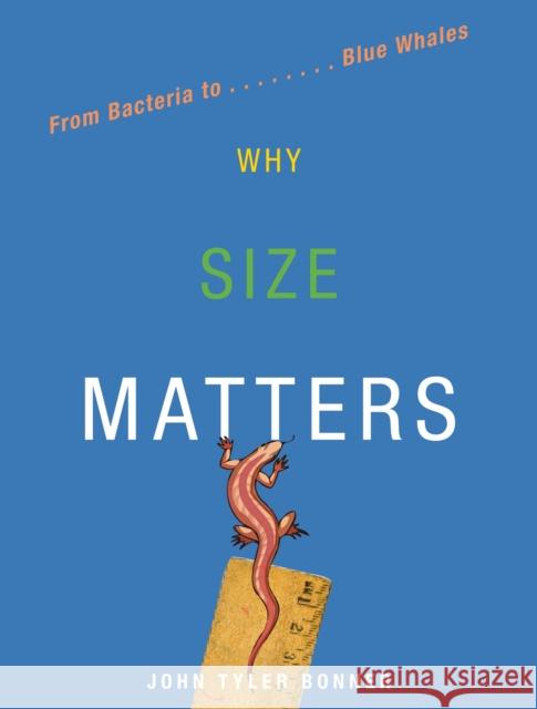 Why Size Matters: From Bacteria to Blue Whales Bonner, John Tyler 9780691152332  - książka