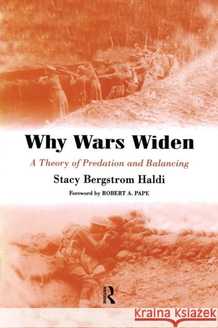 Why Wars Widen: A Theory of Predation and Balancing Stacy Bergstrom Haldi 9780415761383 Routledge - książka
