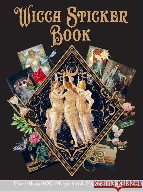 Wicca Sticker Book: More than 400 Magickal & Mystical Stickers Union Square & Co 9781454950783 Sterling Publishing (NY) - książka