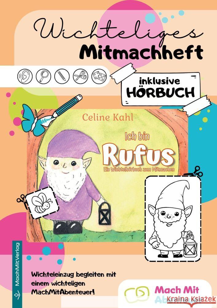 Wichteliges Mitmachheft - inklusive Hörbuch Kahl, Celine 9783911654029 MachMitVerlag - książka